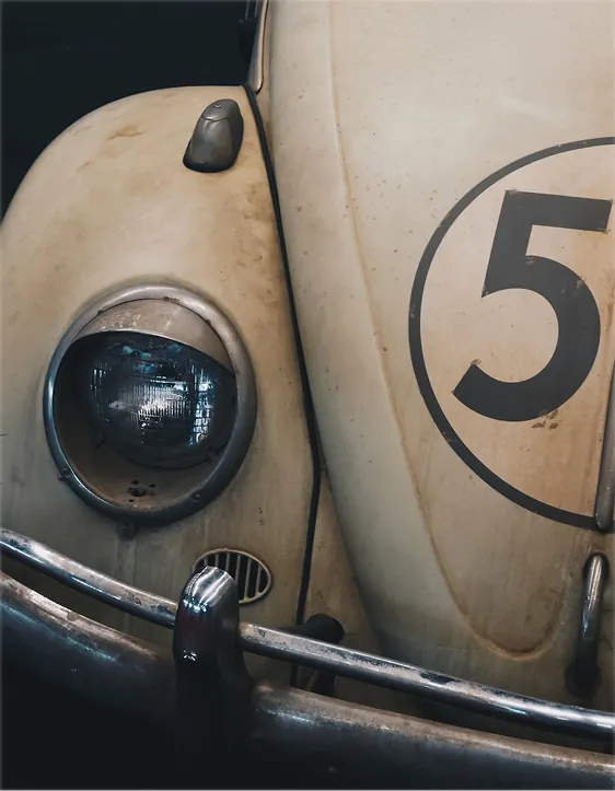 Vintage Volkswagen Beetle race car