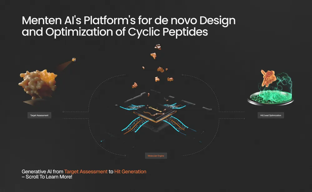 menten AI web app interface