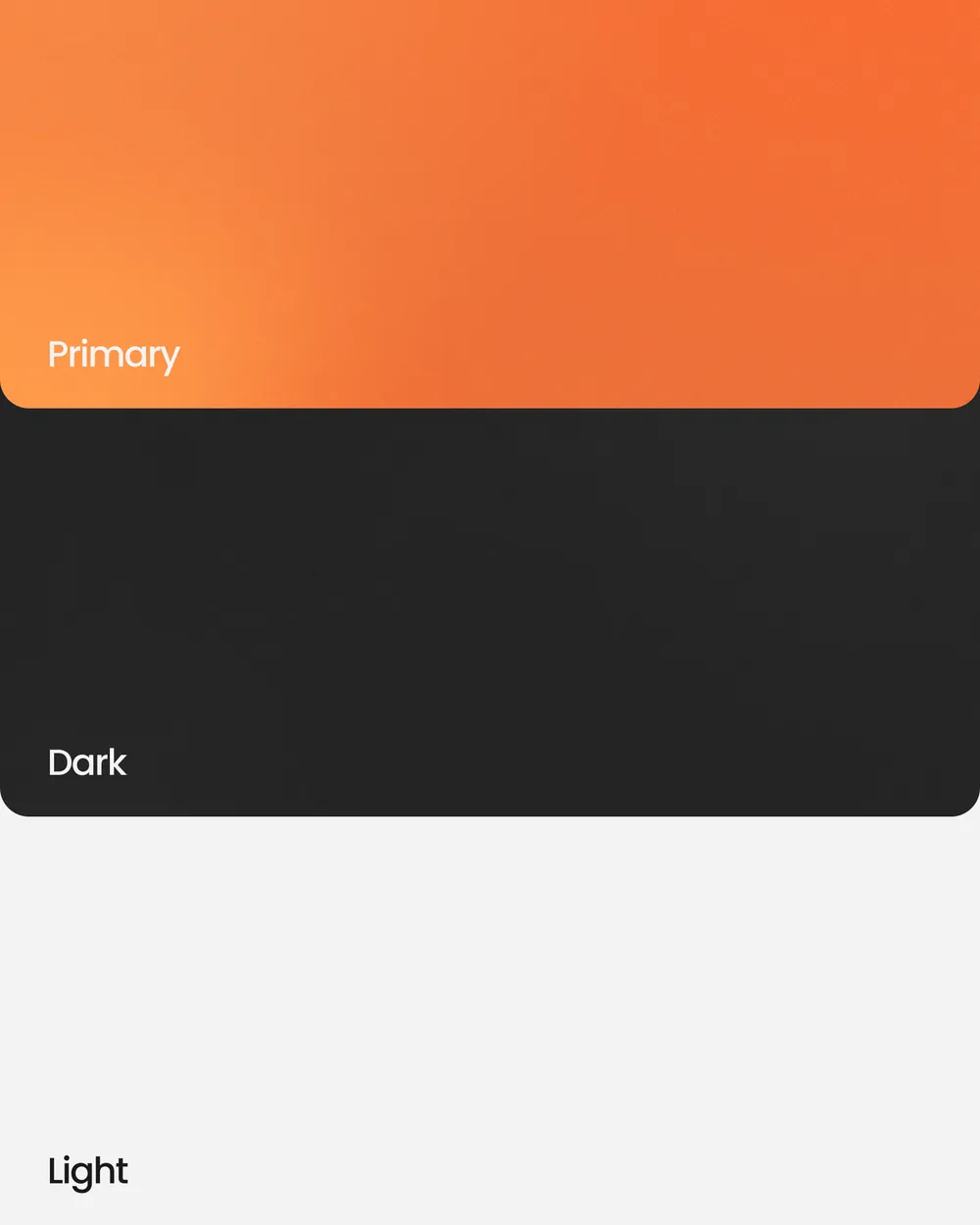 menten AI colour palette: primary, dark and light